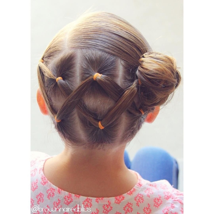 Детские прически простые и красивые