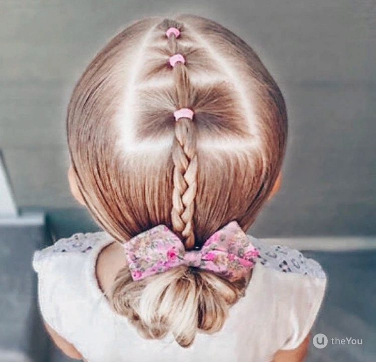 Прически для девочек на каждый день