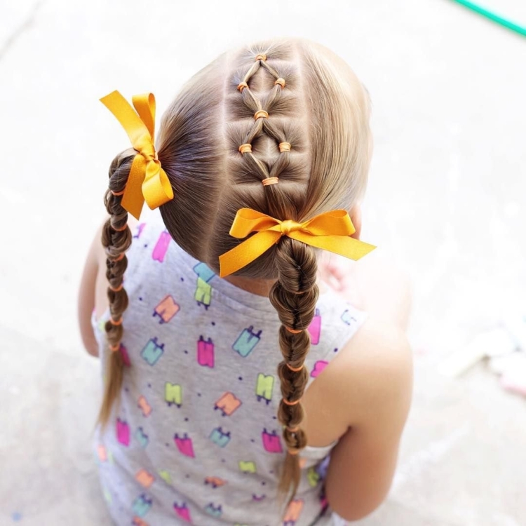 Прически для маленьких девочек