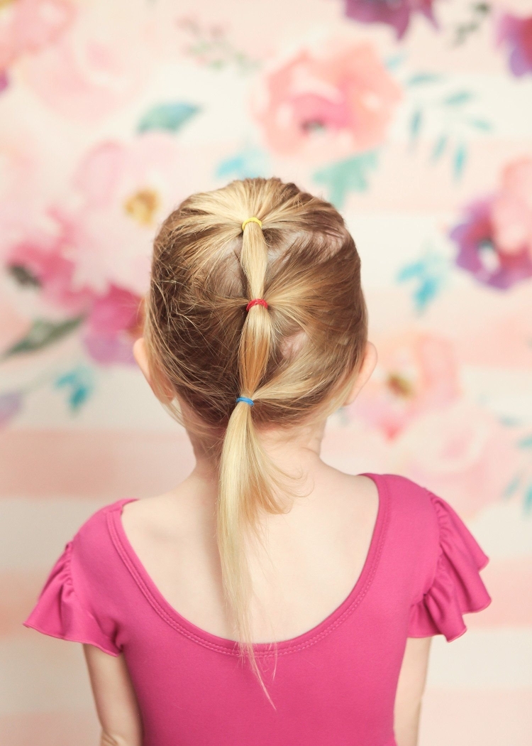 Модные хвостики для девочек