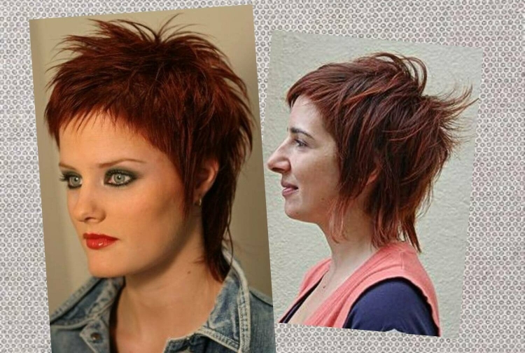 Рваная стрижка на длинные волосы с челкой