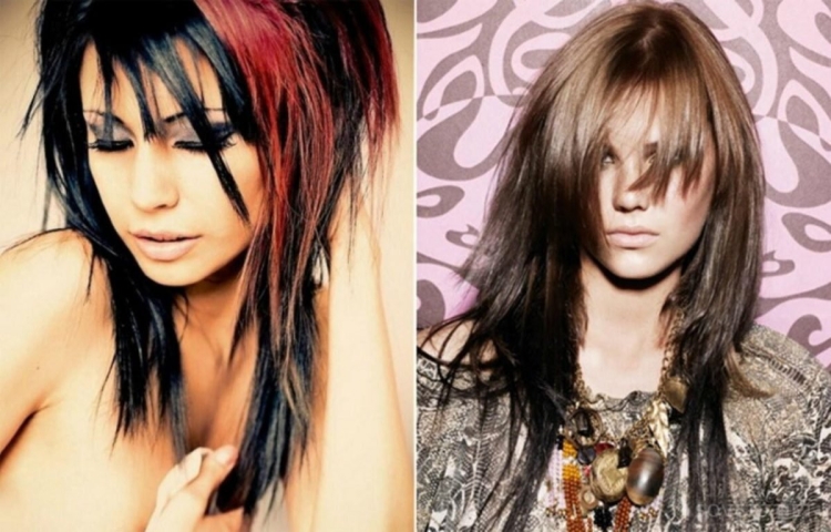 Стрижка верх короткий низ длинный