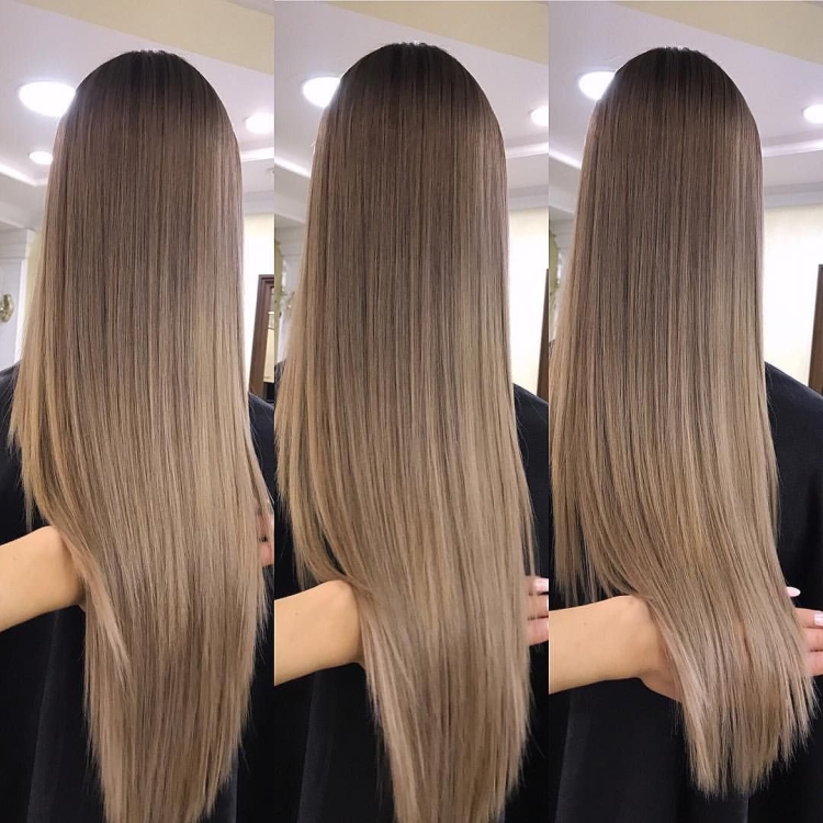 Эйр тач на длинные волосы