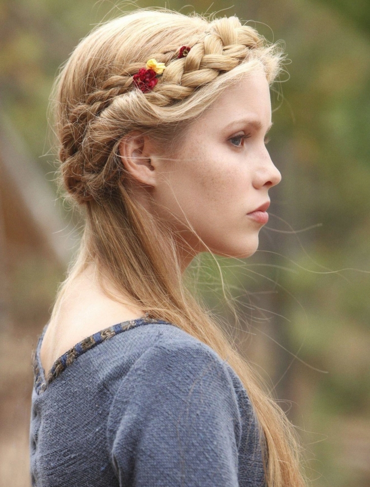 Вплетенные косички Викинги