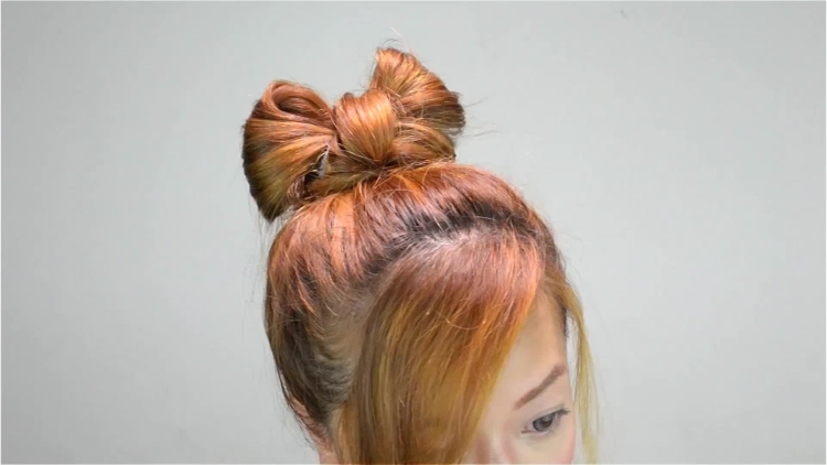 Бант из волос