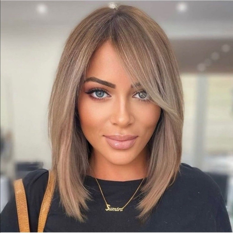 Модное окрашивание волос 2022 на средние волосы