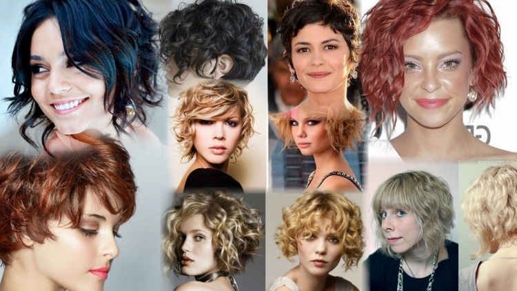 Градуированный Боб Каскад на кудрявые волосы