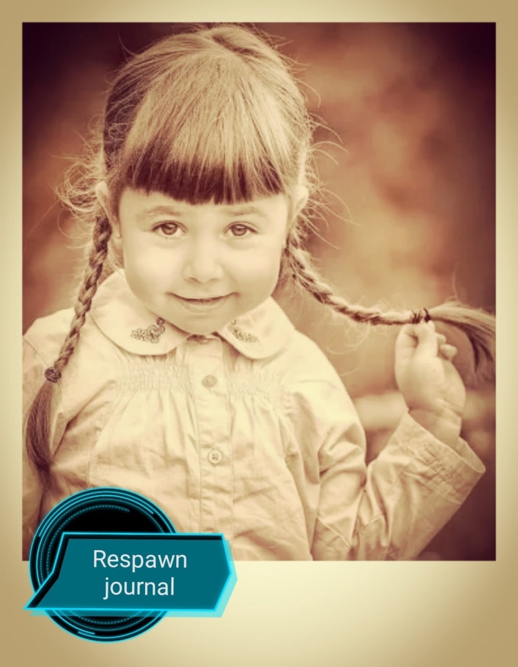 Девочка с косичками