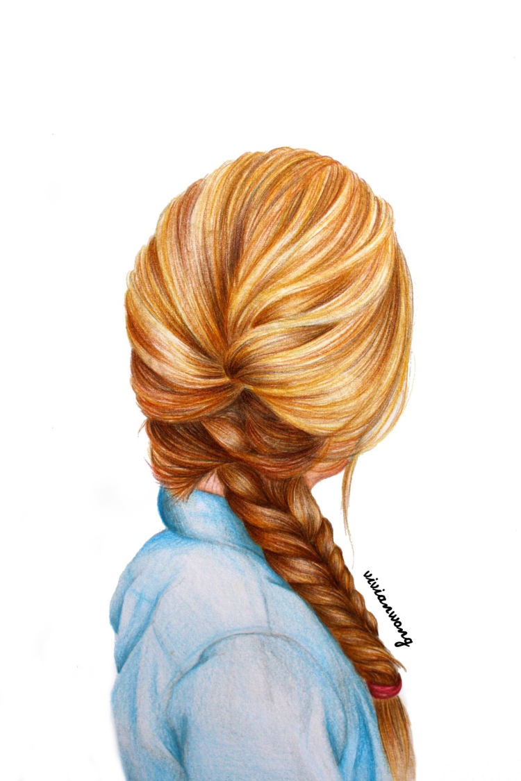 Аватарка с длинными волосами