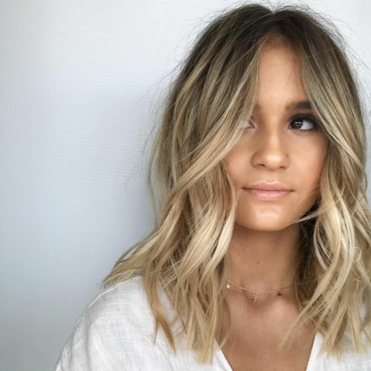 Мелирование на русые волосы