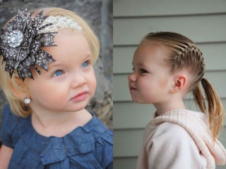 Причёски на короткие волосы для девочек