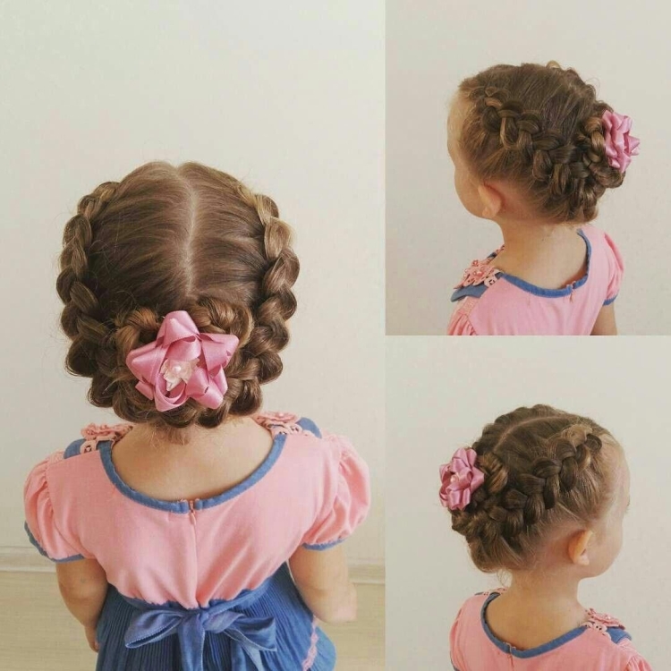 Бальные прически для девочек на короткие волосы