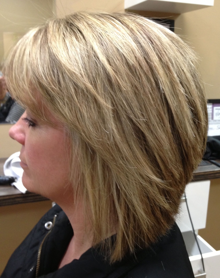 Каре Каскад градуированный на средние