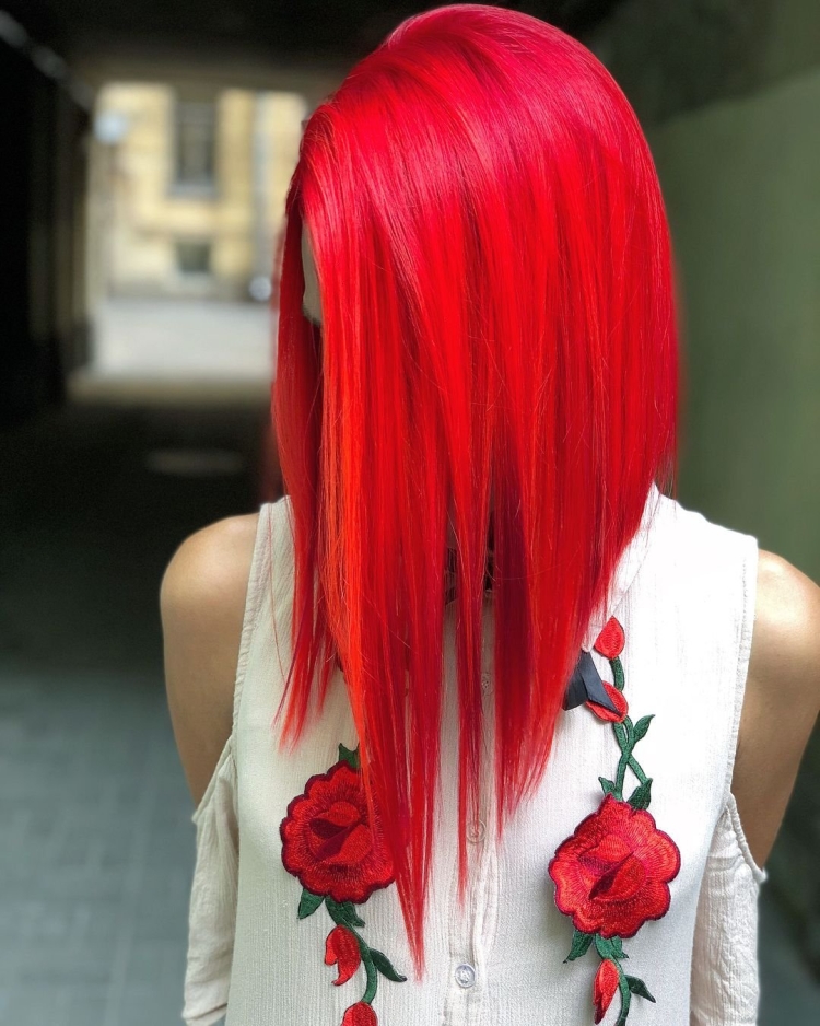 Красное окрашивание