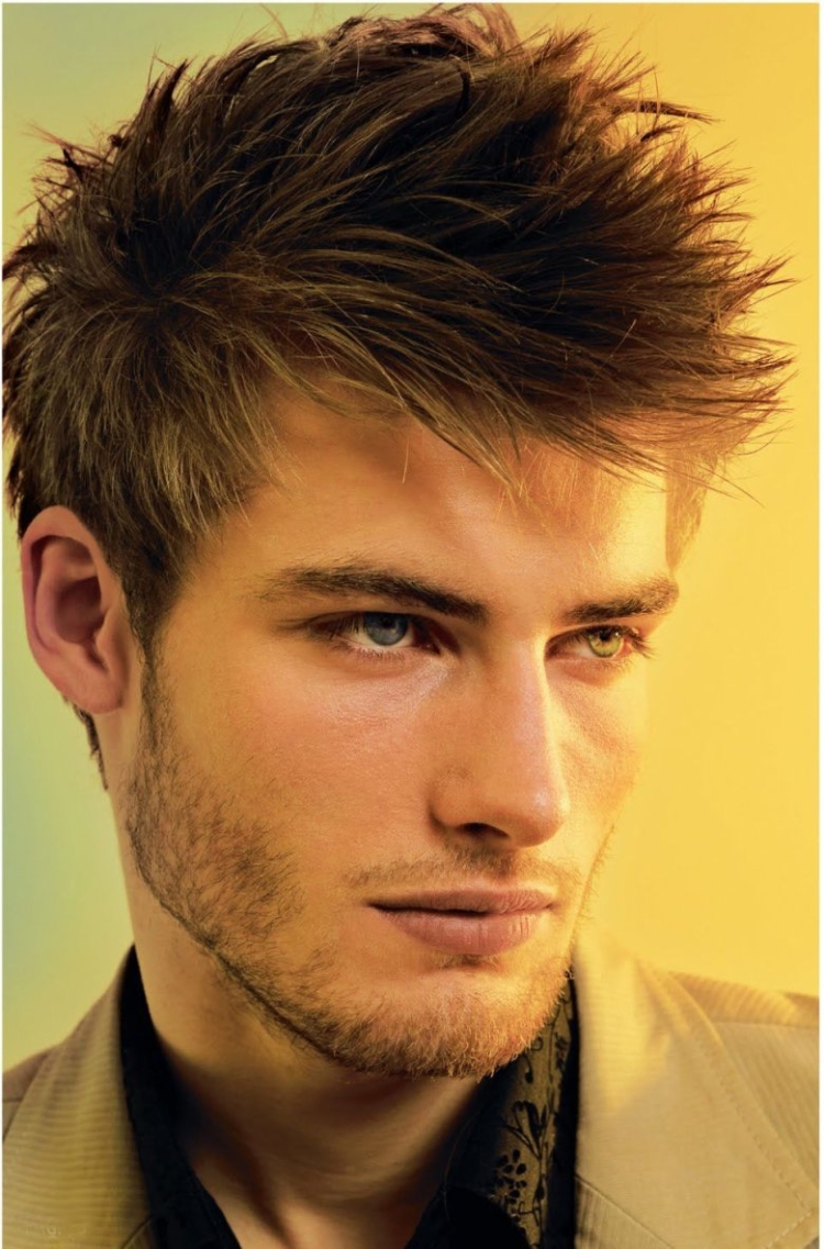 Рваная стрижка мужская