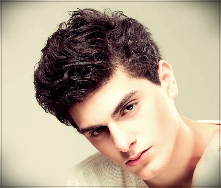 Мужские стрижки кудрявые густые волосы