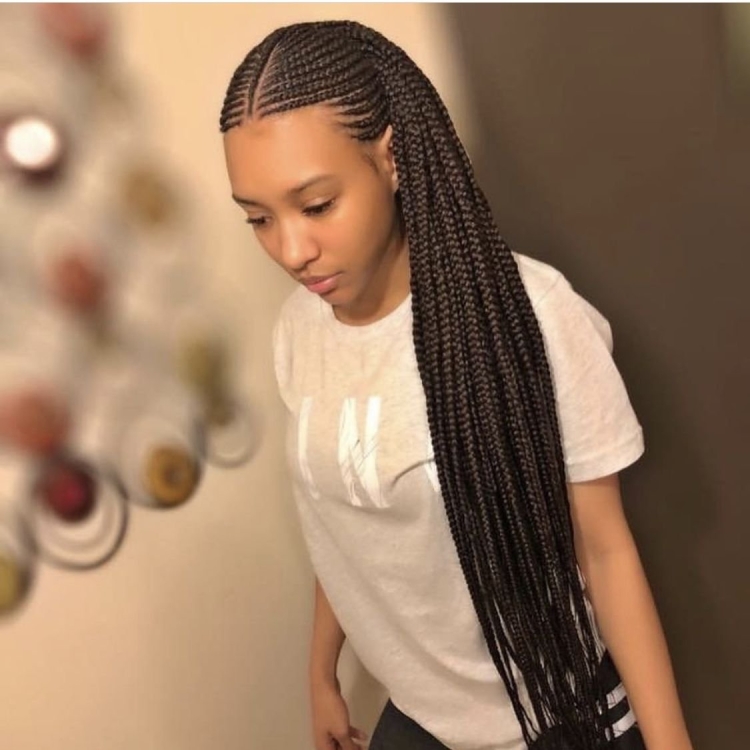 Африканские косички с канекалоном