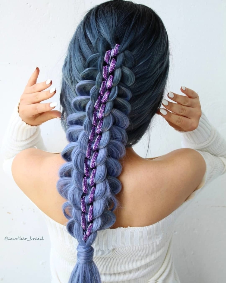 Плетение лентами