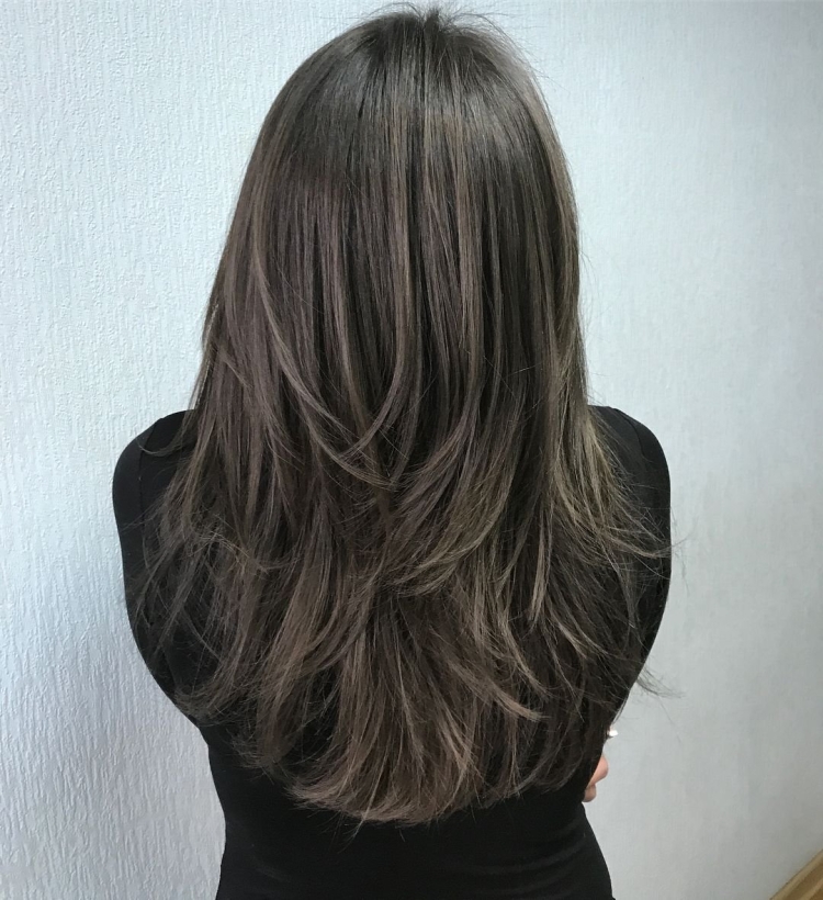 Стрижка удлиненный Каскад на длинные волосы