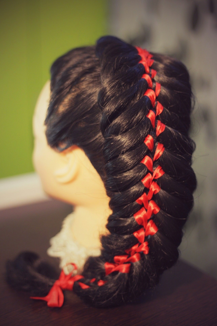 Четырехпрядная коса