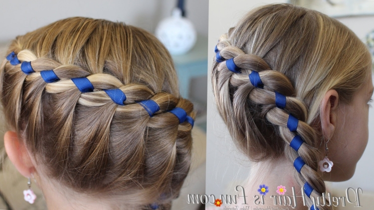 Колоски с вплетенными лентами