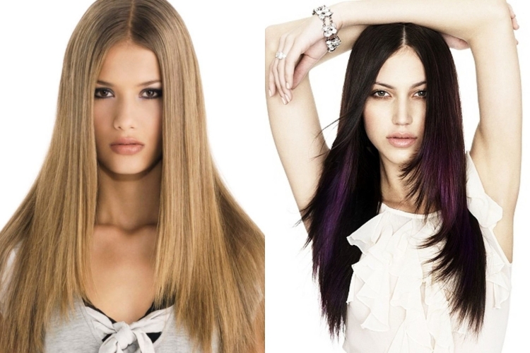 Стрижка лесенка на длинные волосы