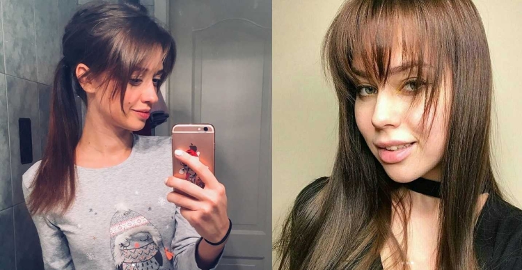 Стрижки на средние темные волосы