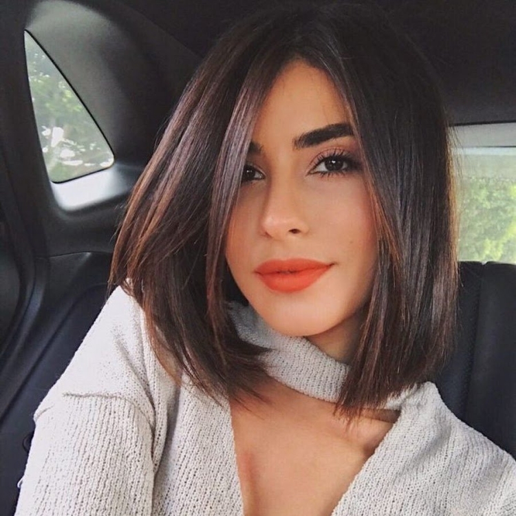 Стрижка удлиненное каре