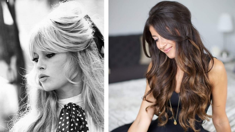 Прическа в стиле Бриджит Бардо