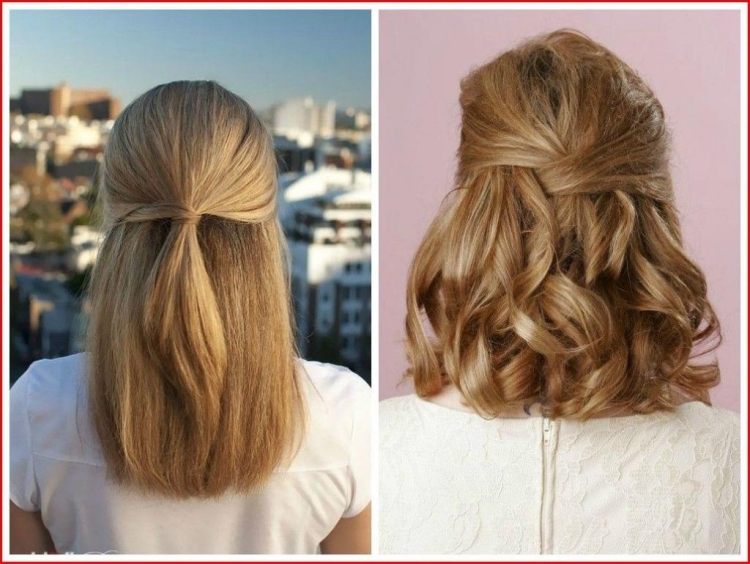 Простые прически на средние волосы