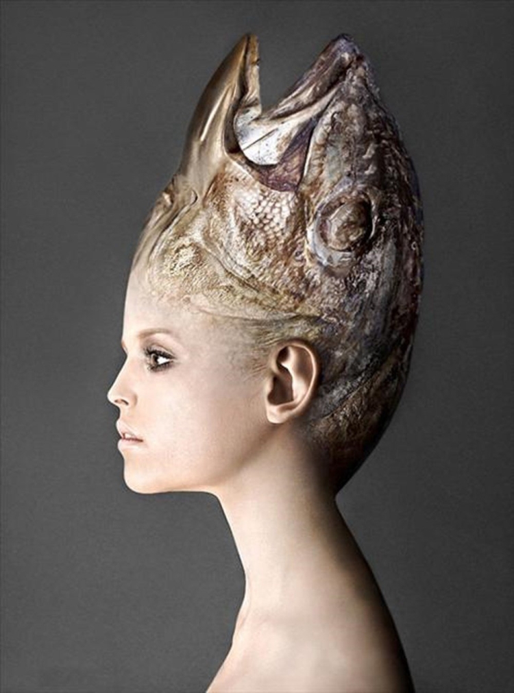 Рыба с прической