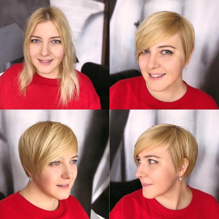 Прически для толстых