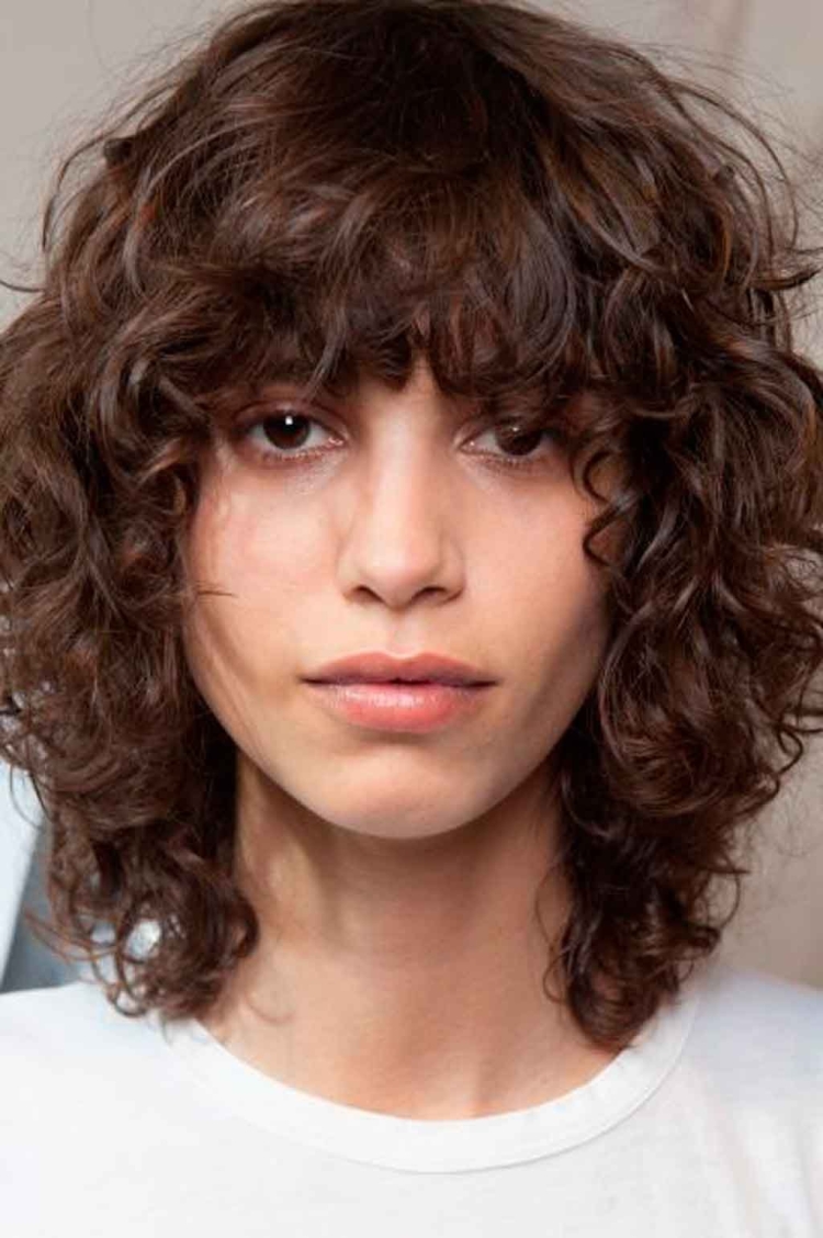 Вольф маллет на кудрявые