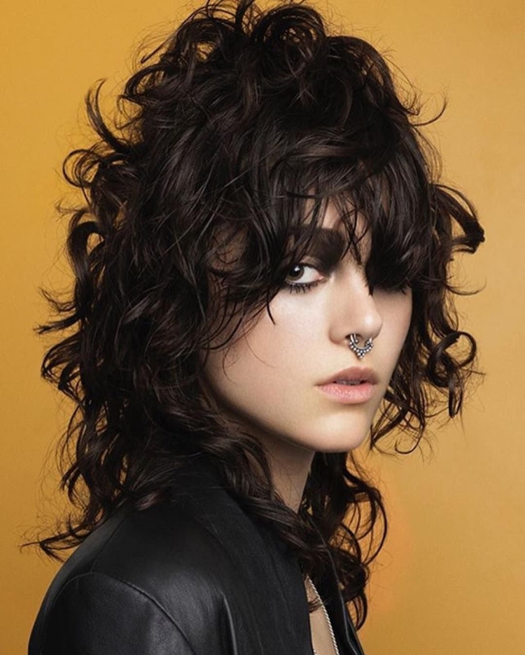 Каскад маллет стрижка