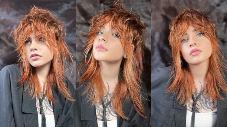 Стрижка маллет модный тренд сезона 2022