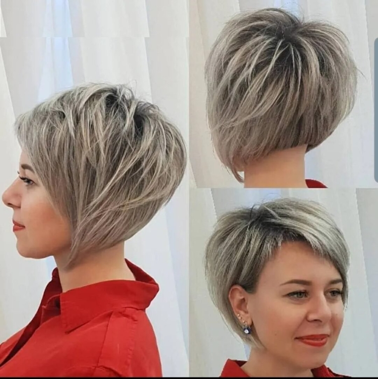 Стрижка Пикси-Боб на средние волосы Корея