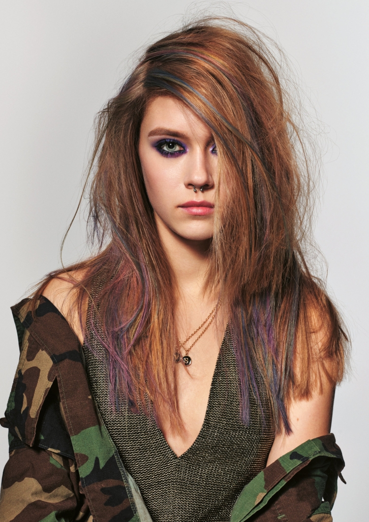 Гранж Боб стрижка