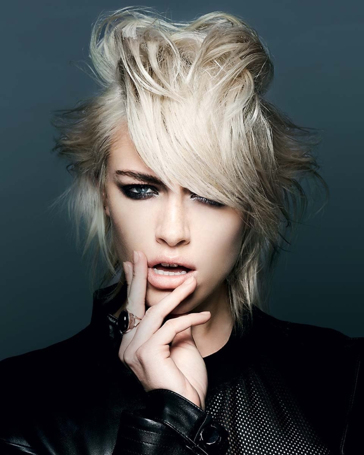 Прически в стиле гранж