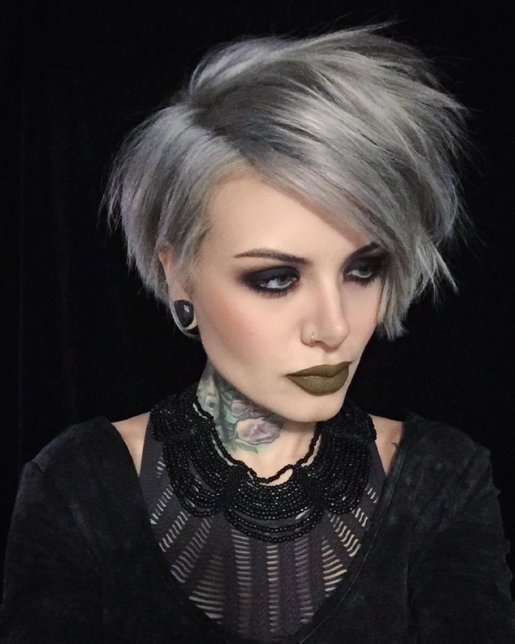 Прически в стиле гранж