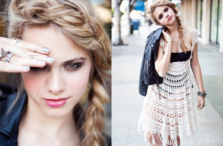 Прически в стиле гранж