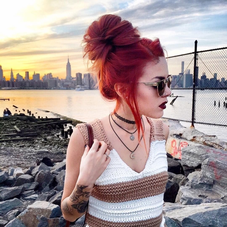 Прически в стиле гранж