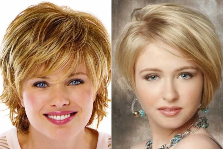 Стрижки для полного лица