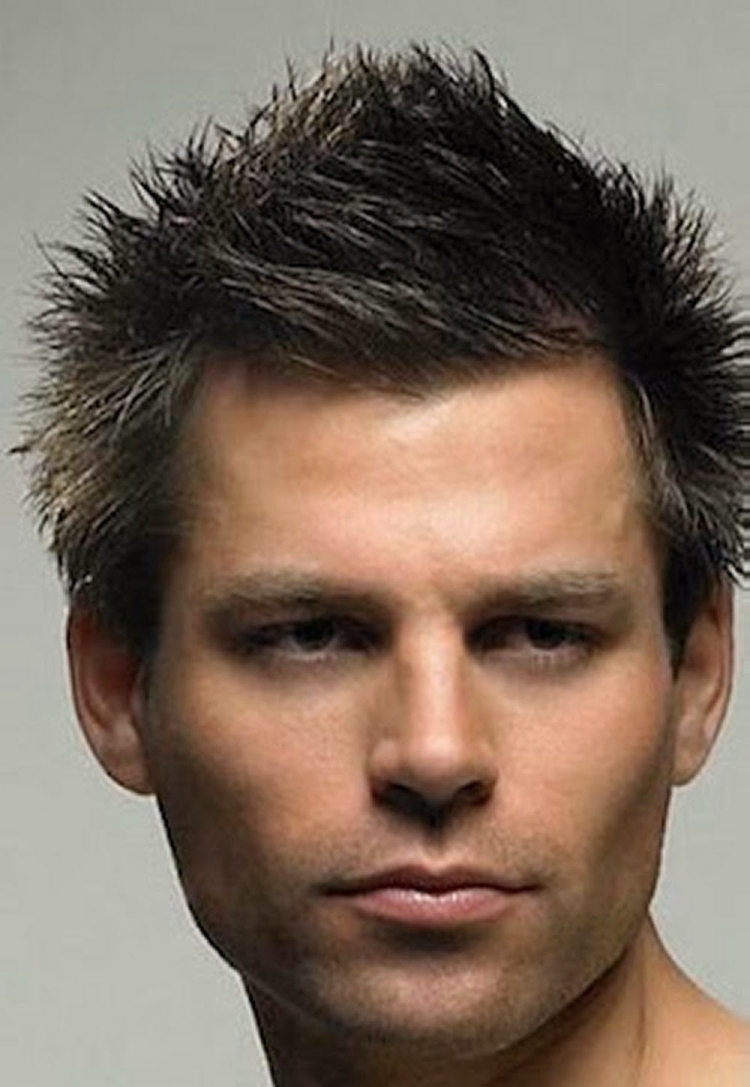 Прическа Ежик