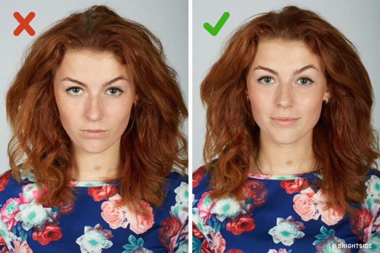 Неправильный ракурс для портрета