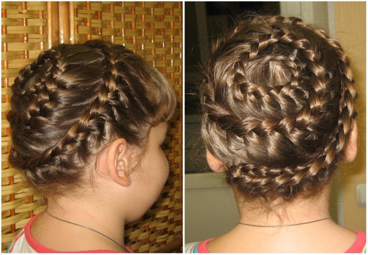 Красивое плетение для ребенка