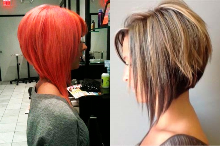 Каре с удлиненными передними прядями