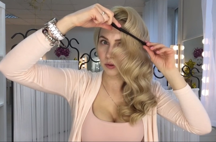 Щипцы для голливудских локонов