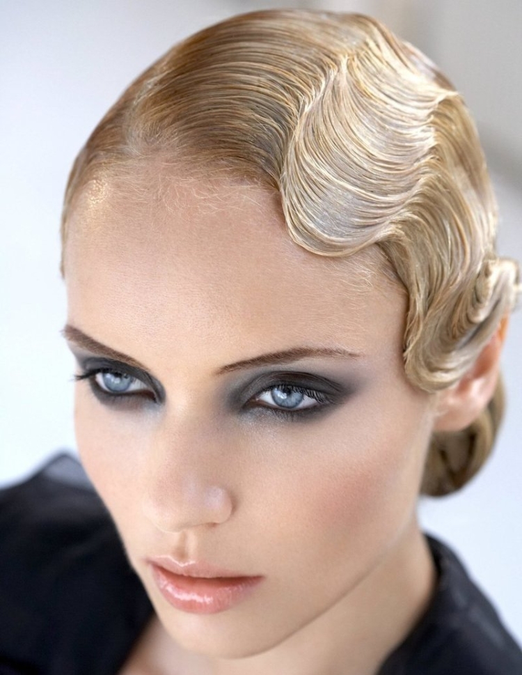 Холодная волна прическа