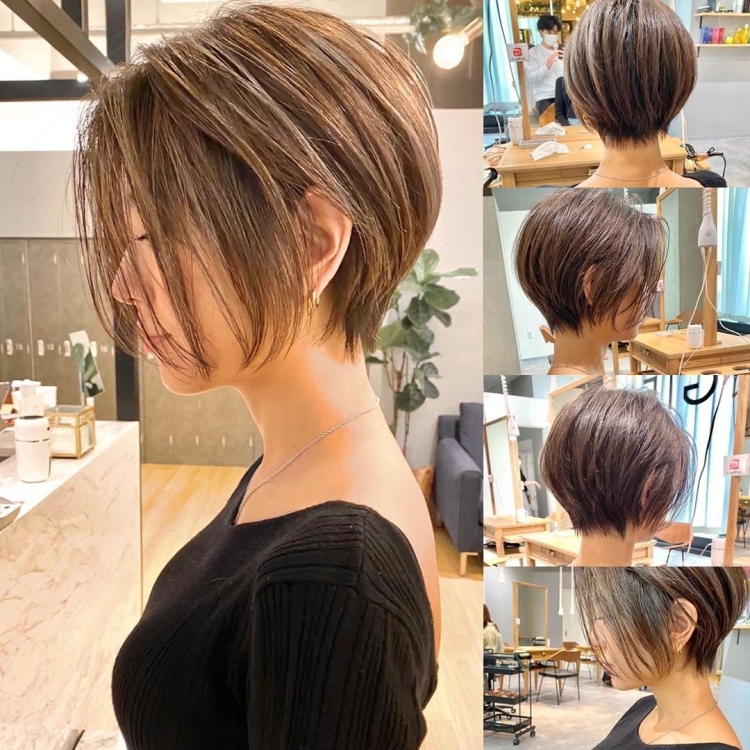 Стрижка Пикси-Боб на средние Корея