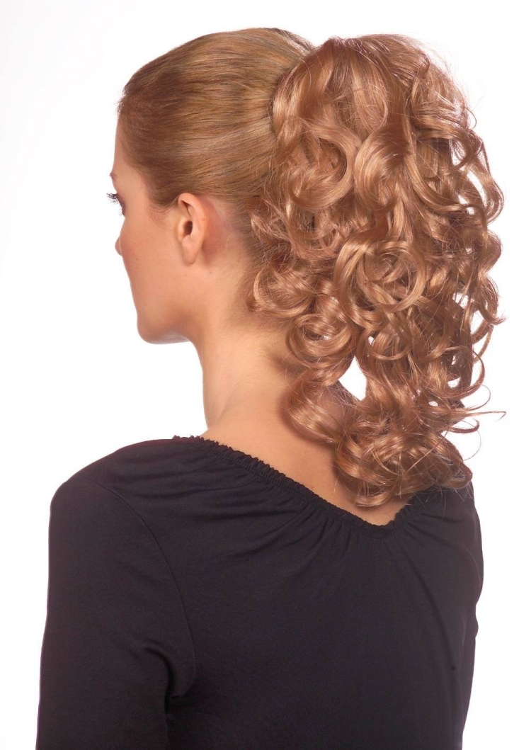 Прически из кудрявых волос